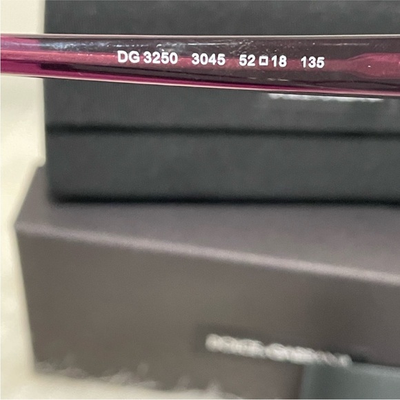 DOLCE & GABBANA Prescription Glasses Designer Luxury Frames DG - Picture 6 of 10